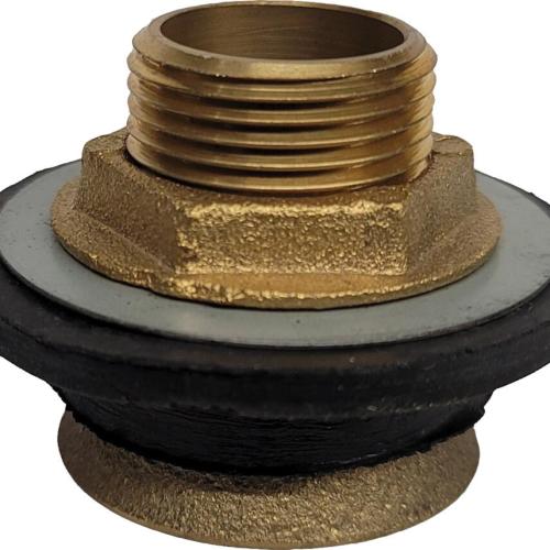 Hodesco 1" x 3/4" Replacement Urinal Cast Brass Spud