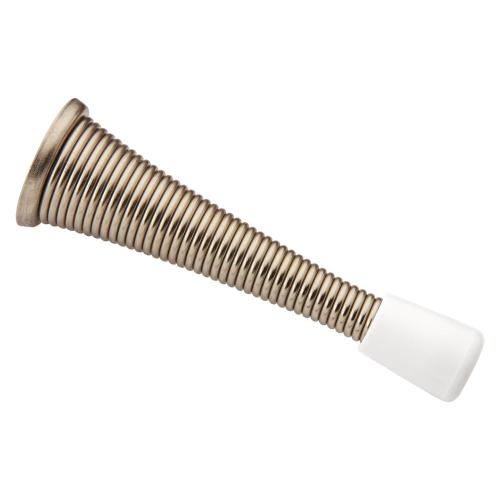 National Hardware® Satin Nickel Spring Door Stop