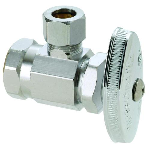 BrassCraft® 3/8" FIP x 3/8" OD Compression Multi-Turn Angle Valve