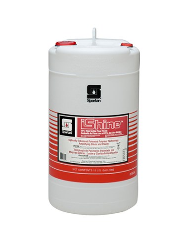 Spartan iShine 25% Solids Floor Finish 15gal Drum