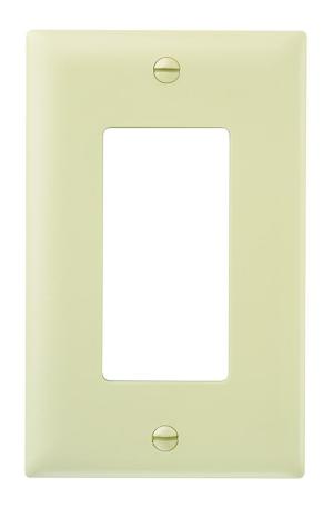 Legrand® Pass & Seymour TradeMaster® Ivory Nylon 1 Gang Decorator Wall Plate