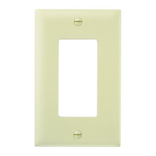 Legrand® Pass & Seymour TradeMaster® Ivory Nylon 1 Gang Decorator Wall Plate