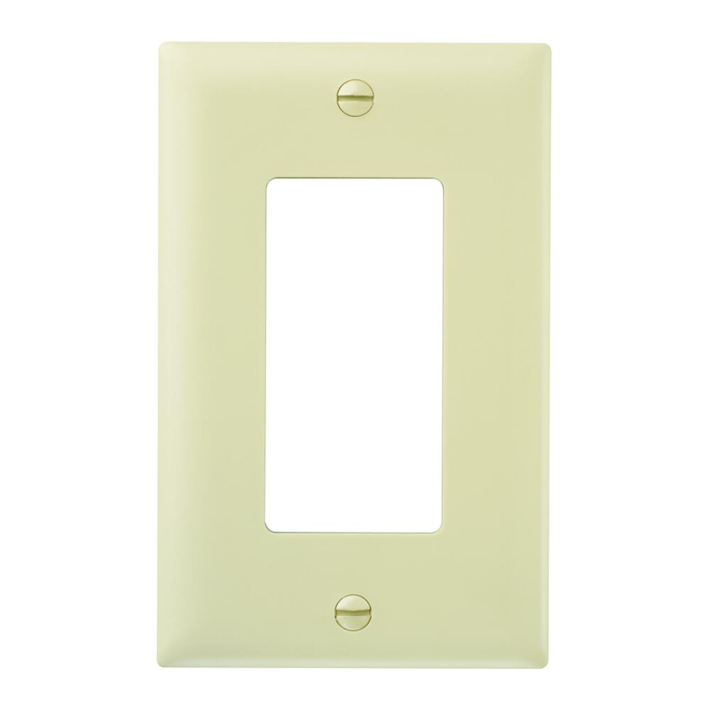 Legrand® Pass & Seymour TradeMaster® Ivory Nylon 1 Gang Decorator Wall Plate
