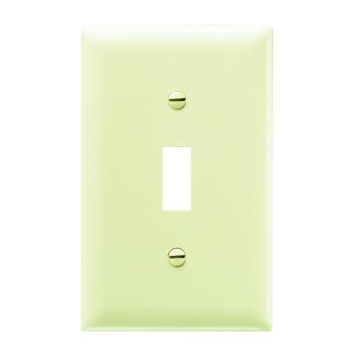 Legrand® Pass & Seymour TradeMaster® Ivory Nylon 1 Gang Toggle Switch Wall Plate