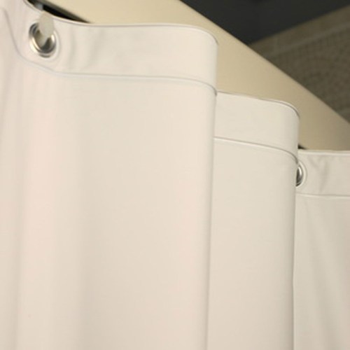 Kartri 10 Gauge Vinyl Shower Curtain 50"W X 78"L Beige