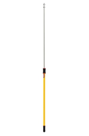 Rubbermaid Hygen FGQ76500YL00 Quick-Connect 4' - 8' Yellow Extendable Pole