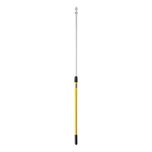 Rubbermaid Hygen Quick-Connect 48" - 72" Yellow Extendable Pole
