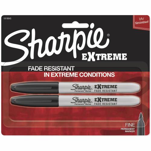 Sharpie® Extreme Fine Point Black Permanent Marker 2pk