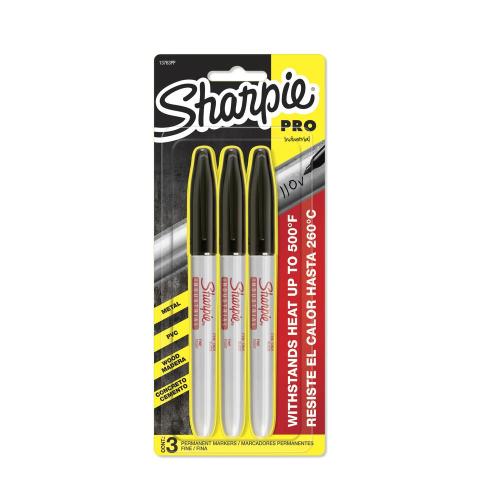 Sharpie® Chisel Tip Black Permanent Markers - 2 pack