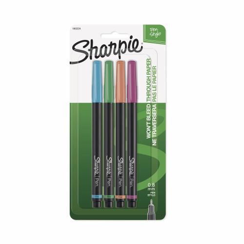 Sharpie® Assorted Color Fine Point Pens 4pk