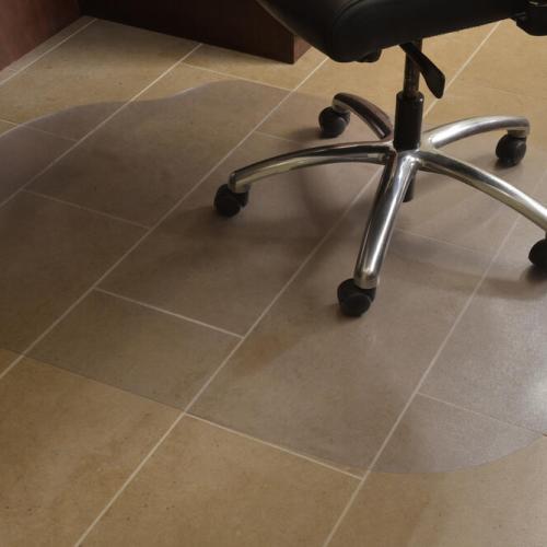 36" x 48" Clear Lip Chair Mat for Hard Floors