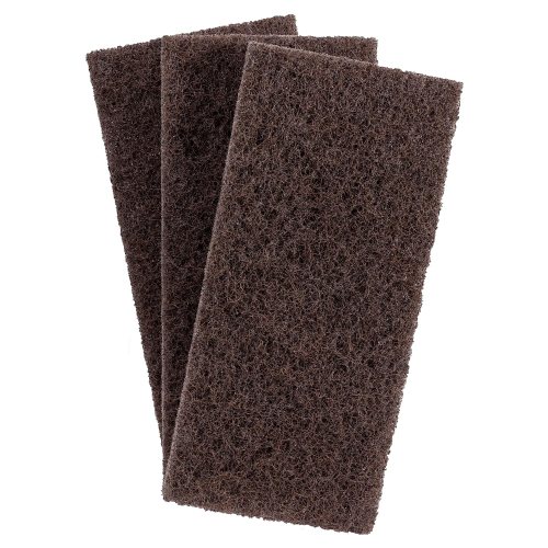 3M 8541 Doodlebug Brown Stripping Pad 10/bx 4 5/8" x 10"